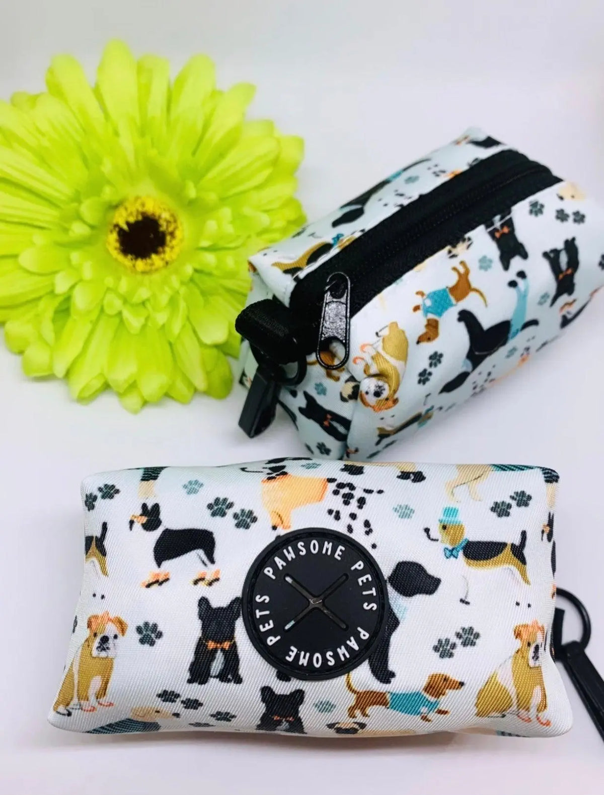 WASTE BAG HOLDER-DAPPER DOGGY PAWSOME PETS