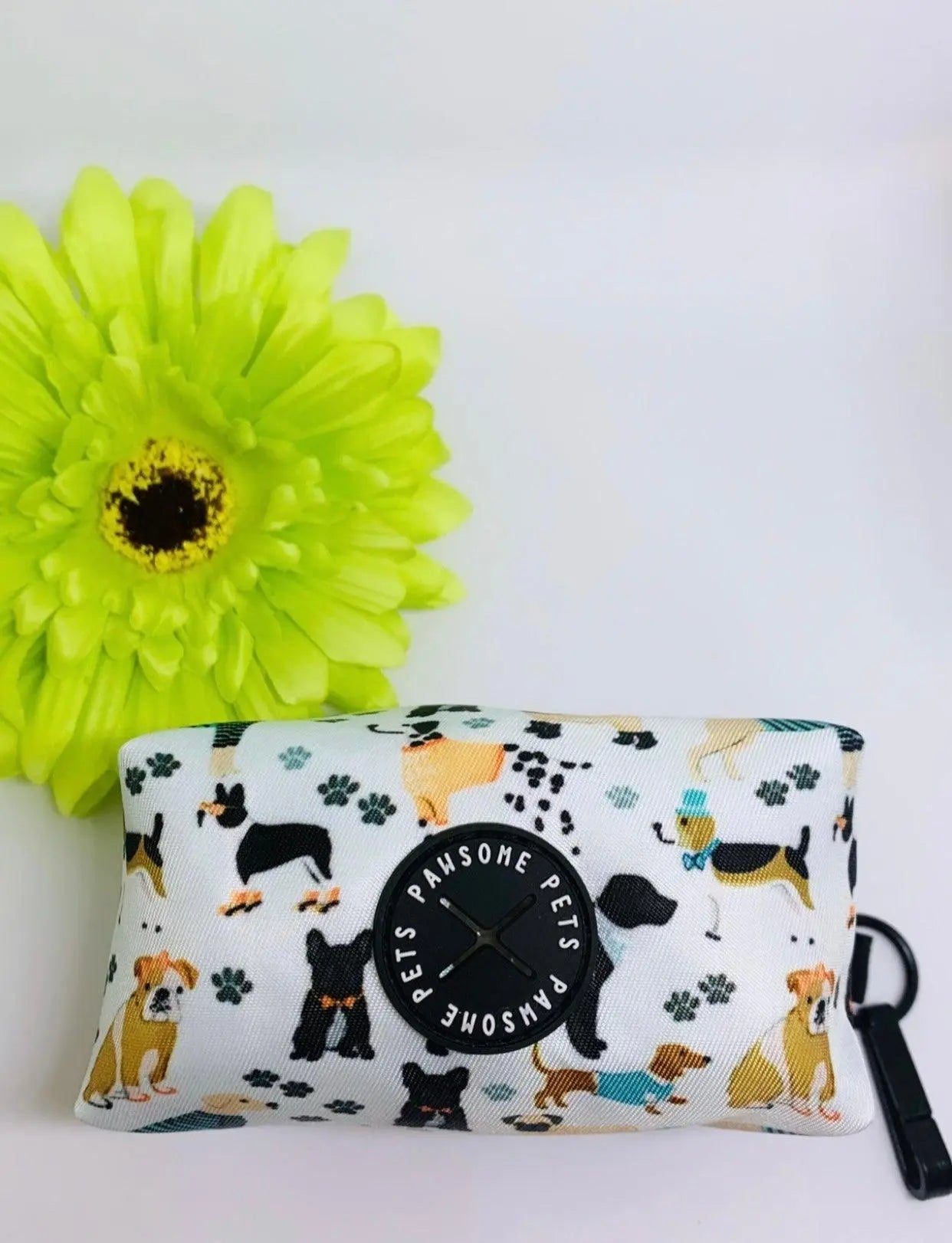 WASTE BAG HOLDER-DAPPER DOGGY PAWSOME PETS