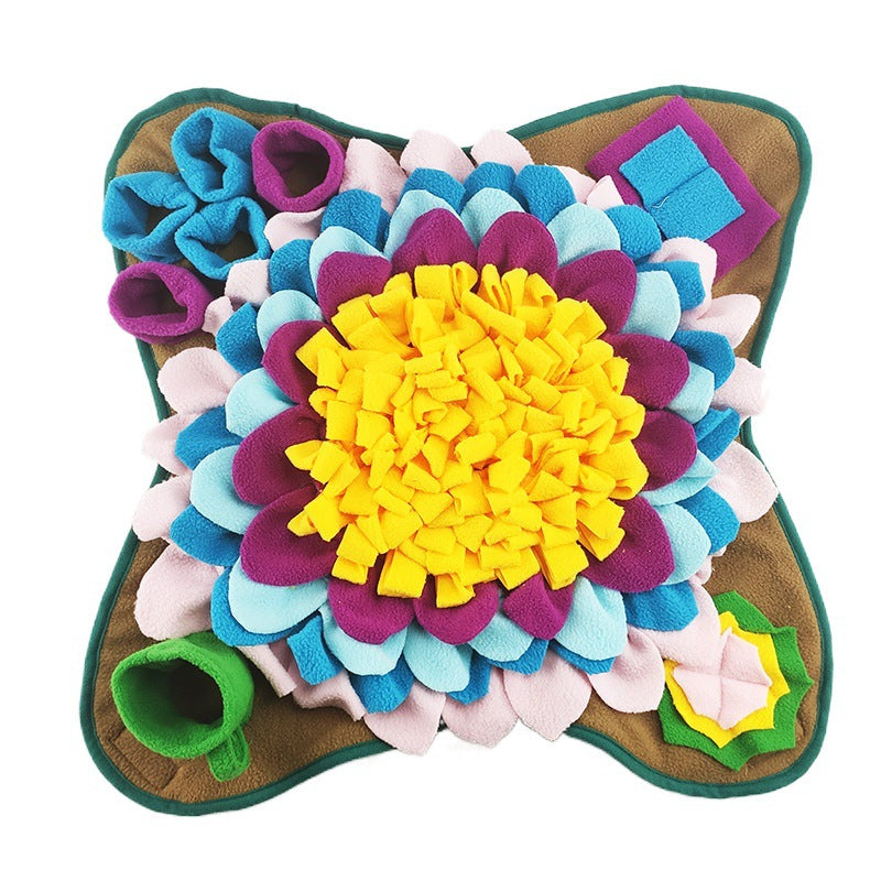 Furralo sunflower snuffle mat for dogs