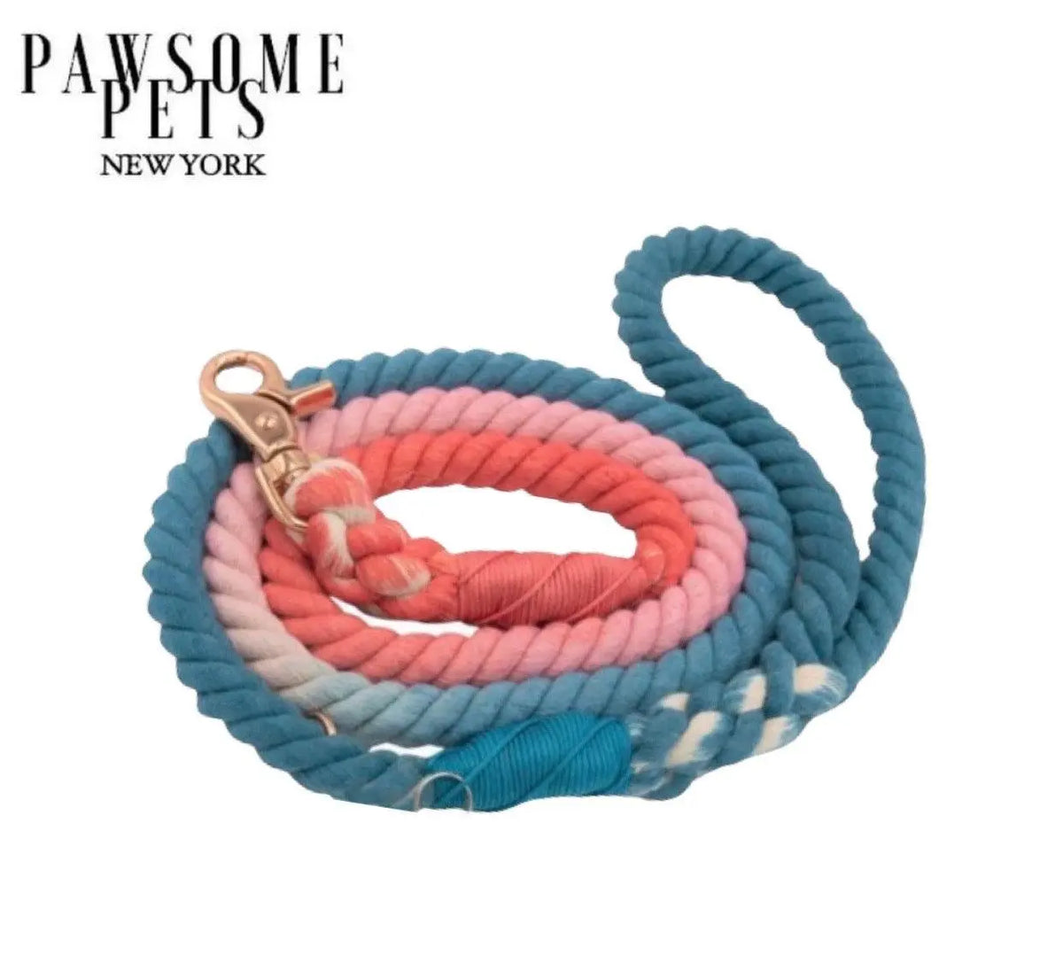 ROPE LEASH - JACK & JILL Pawsome Pets New York® Official Site