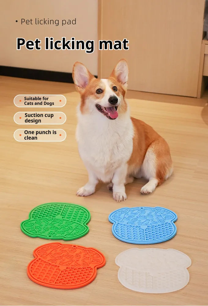 Furralo slow feeder lick mat, transparent