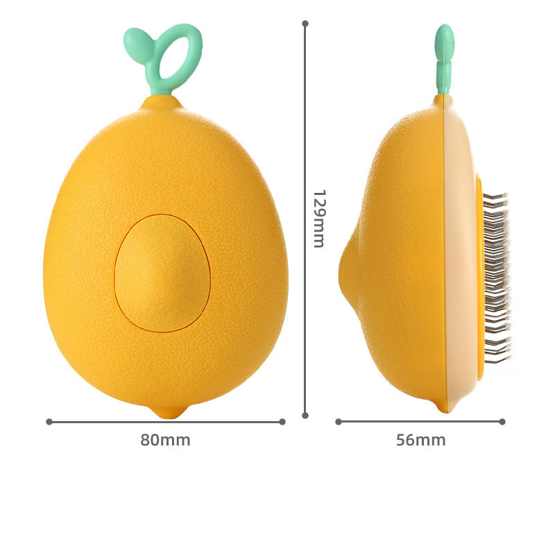 Furralo cat comb color options, green and yellow